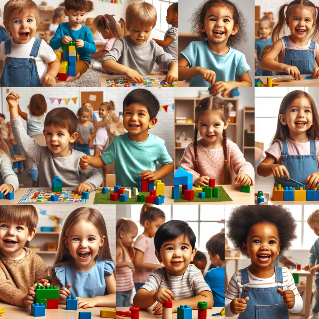 Zabawy rozwijające dla dzieci w wieku przedszkolnym