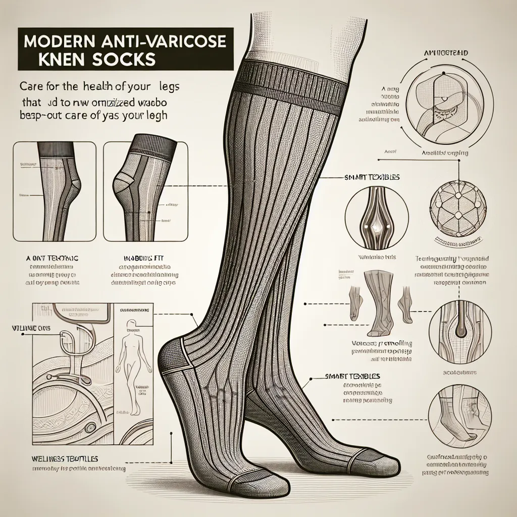 Nowoczesne podkolanówki przeciwżylakowe dbające o zdrowie Twoich nóg